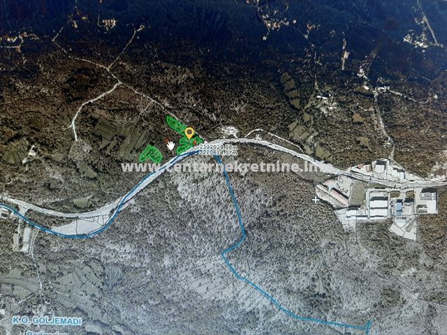 For sale, plot of land 14.655m2, Barutana, Podgorica