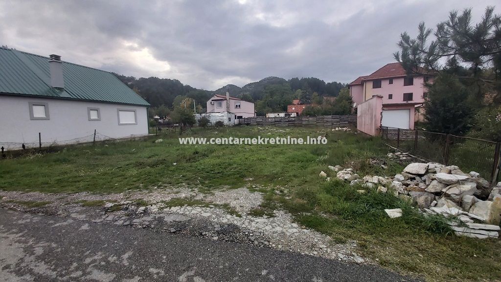 Land for building construction, Cetinje