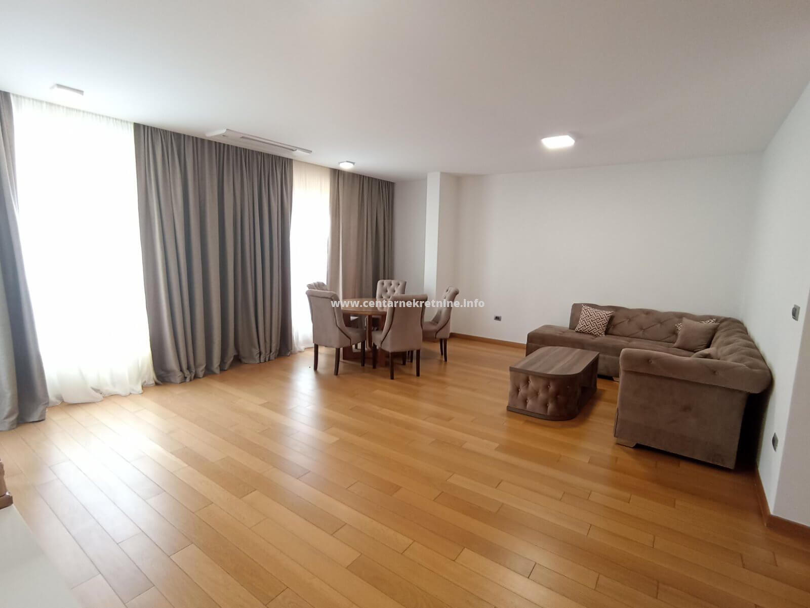 For rent, luxurious three bedroom apartment 119m2, Center, Podgorica