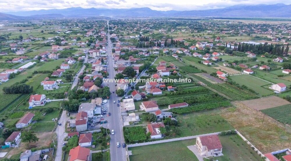 Prodaja, plac za poslovni objekat 2.700m2, Cijevna, Zeta