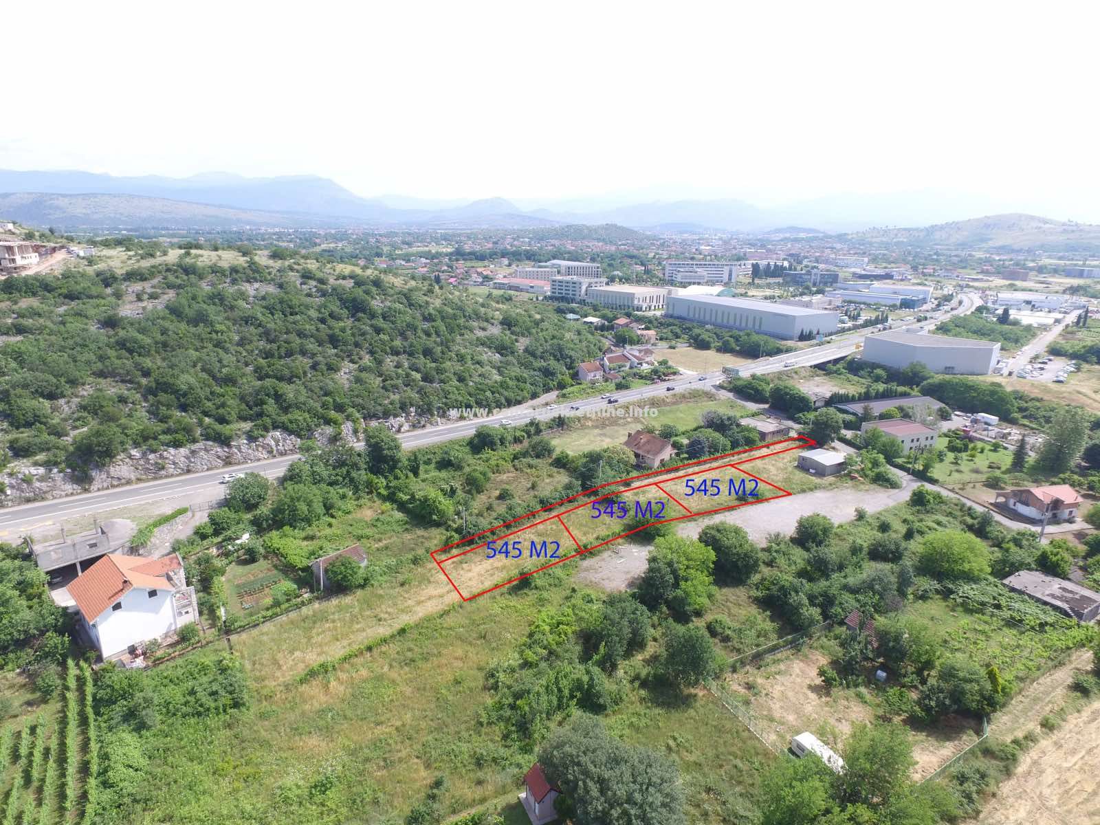 Prodaja, plac 545m2, Farmaci, Podgorica