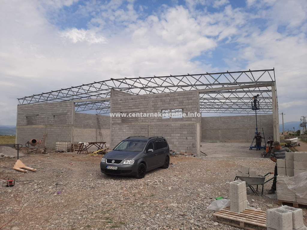 For rent, warehouse 1.500m2, Kuce Rakica, Podgorica