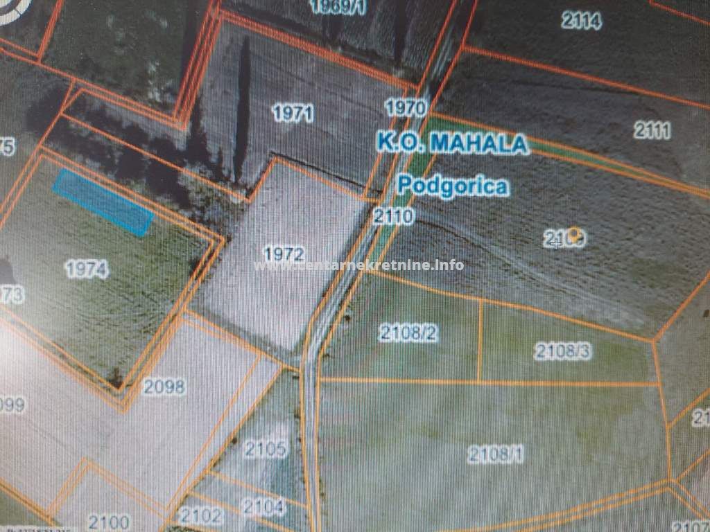 For sale, plot of land 4.259m2, Mahala, Zeta