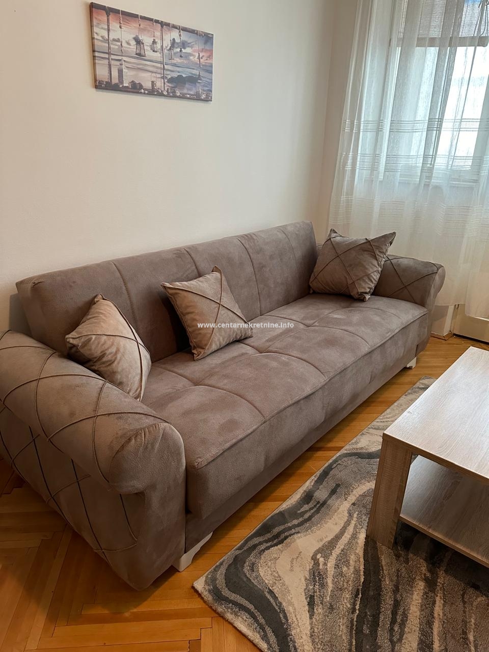 For rent, one bedroom apartment 54m2, Center, Podgorica